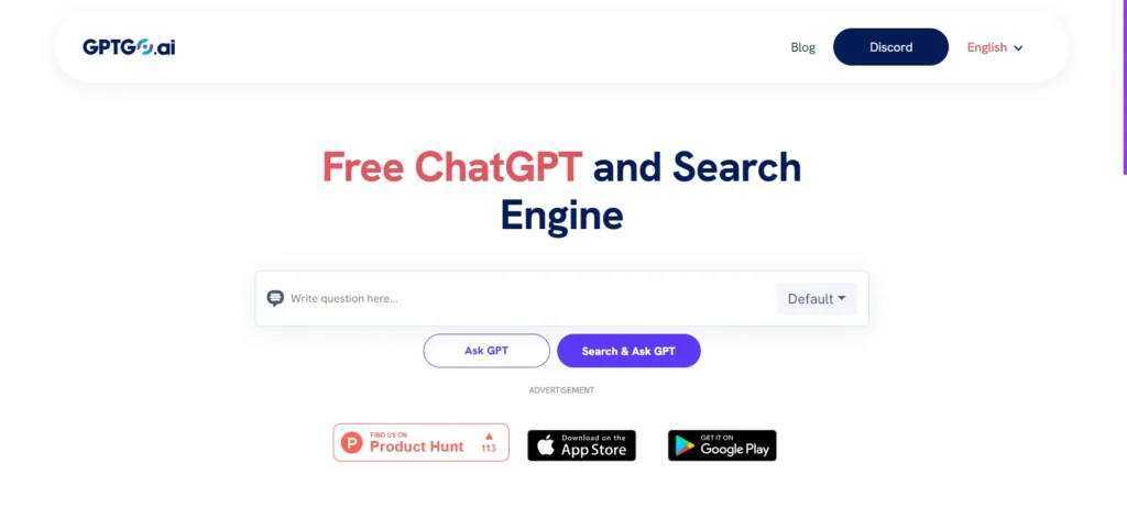 gptgo ai chatgpt searchengine