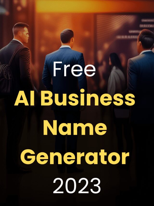 Create Catchy Name For Your Business With Ai!
