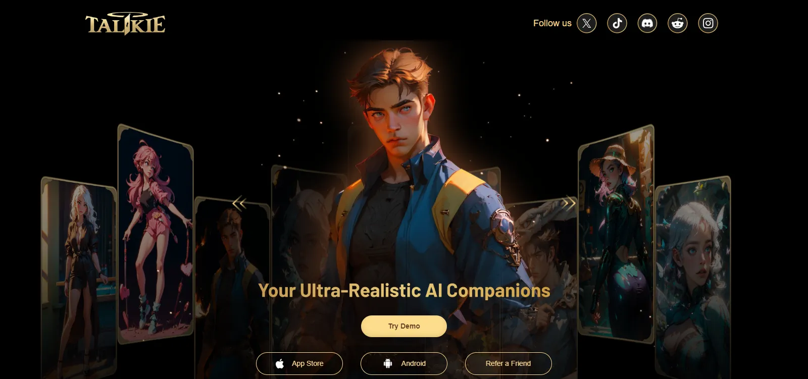 Talkie Soulful ai - Chat With Ai Personalities & Create bot