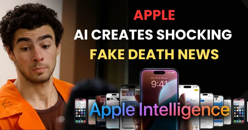 EXPOSED: Apple's AI Creates Fake Death Story About Murder Suspect - BBC Furious! 1 apple ai creates shocking fake death news