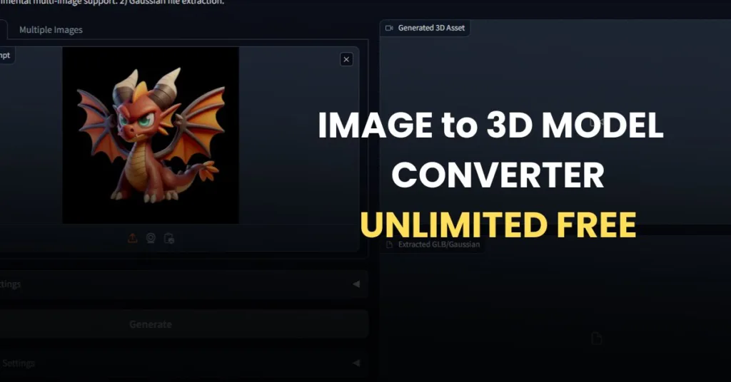 image to 3d model c