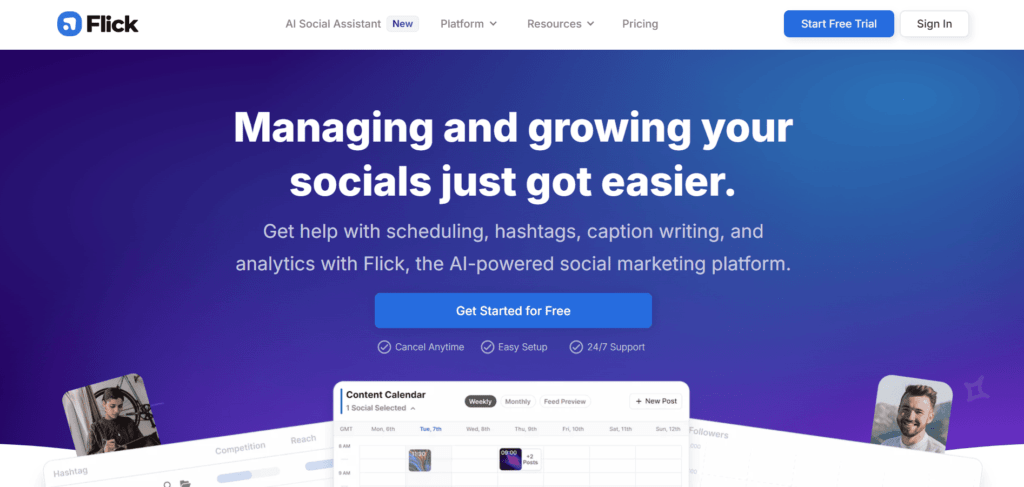 Best 8 Free AI Social Media Tools to Boost Your Online Presence 7 screenshot 2025 02 27 195306