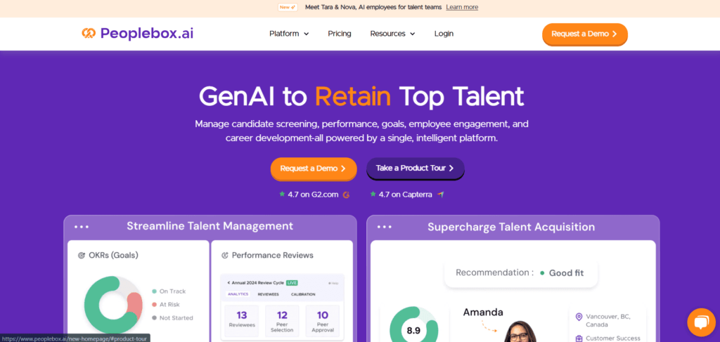 8 Best AI Tools for HR Automation in 2025: Streamline Hiring & Employee Management 4 screenshot 2025 03 07 125445