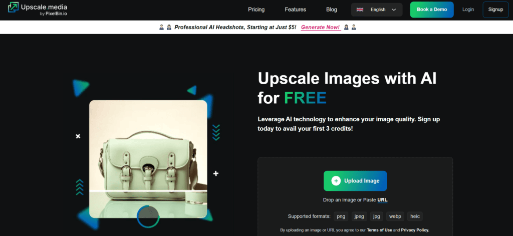 Best AI Photo Enhancer Tools in 2025: Improve Image Quality Instantly 5 screenshot 2025 03 09 135428