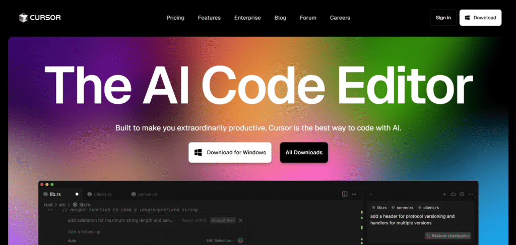 Cursor AI: Boost Your Coding with AI Power 1 Cursor AI