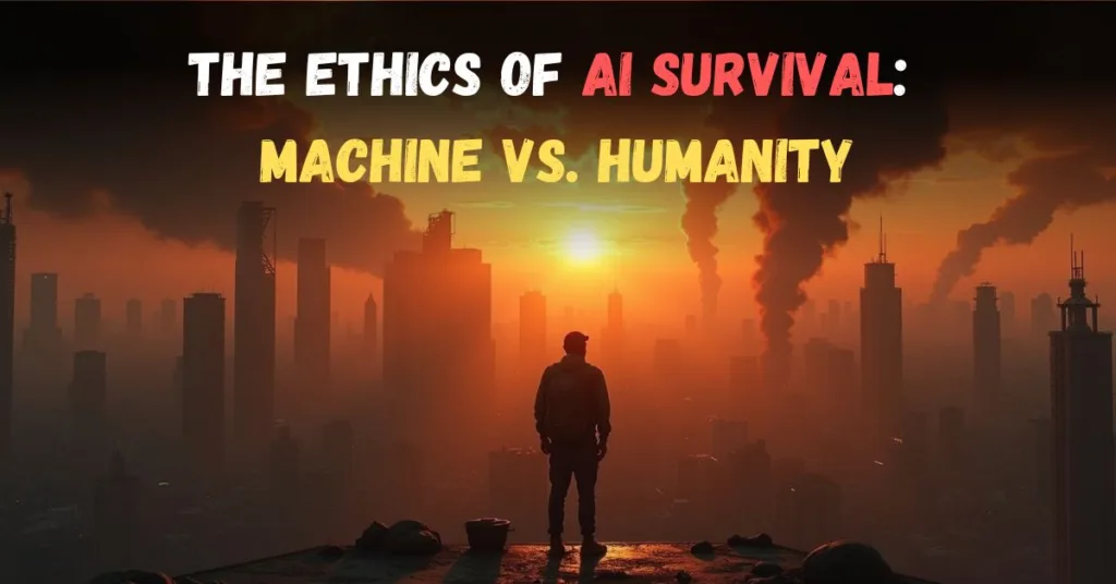 The Ethics of AI Survival Machine vs. Humanity 1024x536 jpg