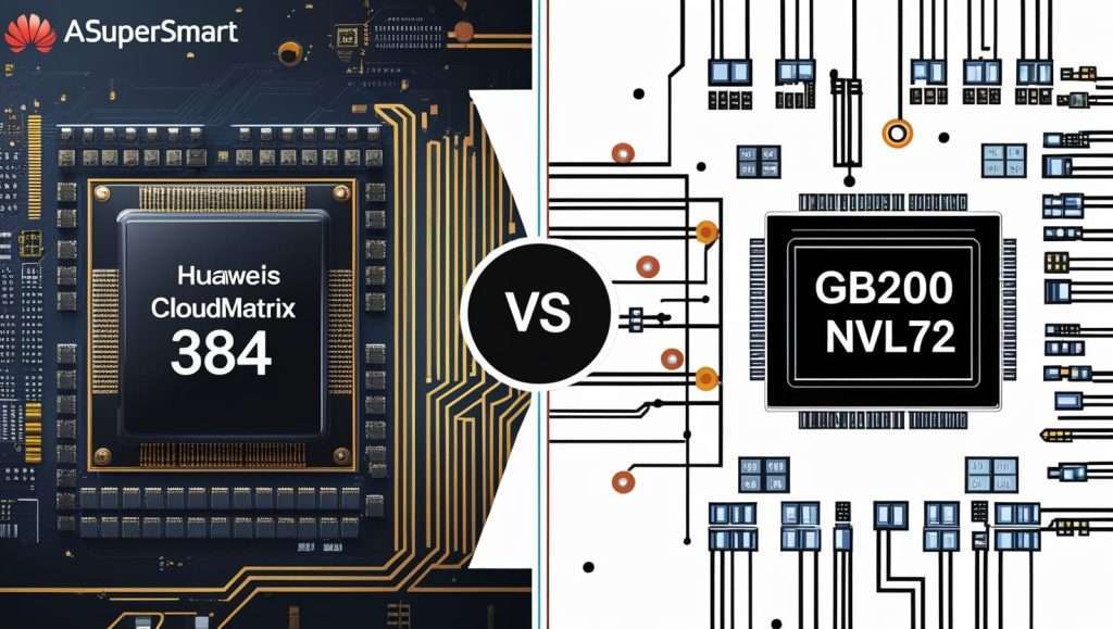 Huawei vs Nvidia: The AI Supercomputer Showdown 1 Leonardo Phoenix 10 Create a sidebyside comparison visual show 0 1