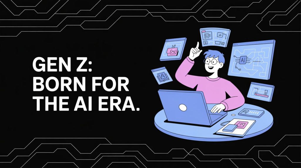 Gen Z "LUCKIEST KIDS IN HISTORY" Claims AI Kingpin – While Half Your Jobs Vanish?! 1 a dynamic illustration of a young person tBkh0 UxRryqhtUH5zb5DQ EasQ5fjPS7Ky7MU80WRt0g