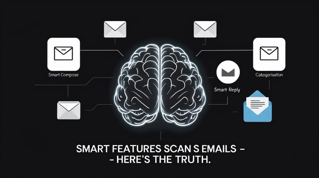 Is Google Using Your Gmail to Train AI? The Truth About Gmail Privacy in 2025 1 Phoenix 10 A modern infographicstyle image showing Gmail Smart 3