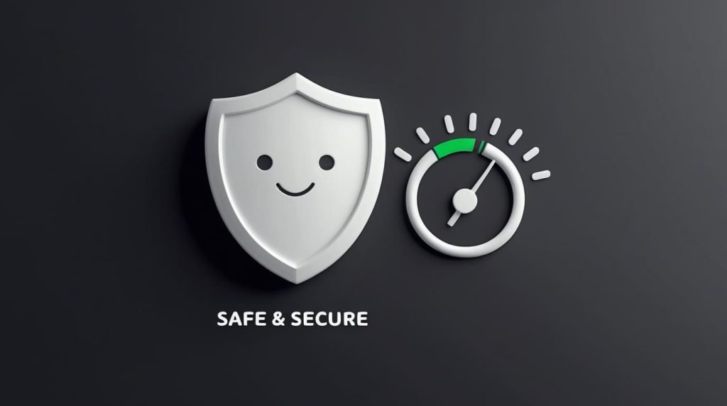 Phoenix 10 A friendly 3D mattestyle shield icon in bright whit 2 1