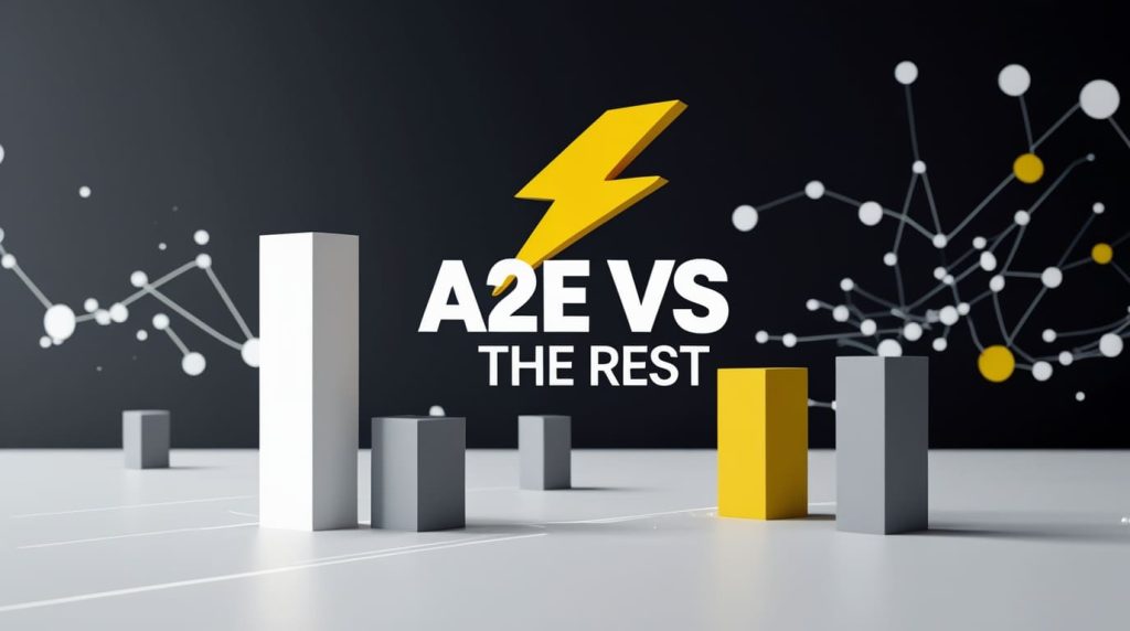 I Tried A2E AI for Video Face Swaps: Here’s How I Got Pro Results Without the Glitches 4 Phoenix 10 A sleek isometric VS graphic On the left side a whi 3 1