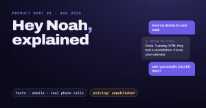 Hey Noah AI: What the Product Hunt Winner Actually Does