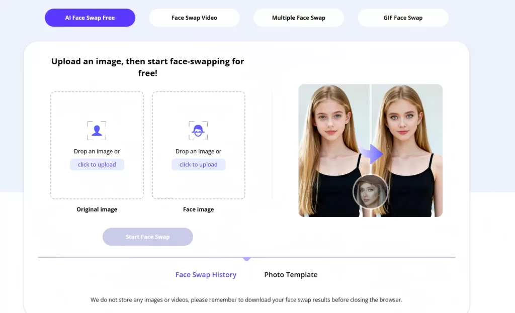 Best Free AI Face Swap: Top Tools to Swap Faces Online (2026) 8 deepswapface feature 1024x623 png